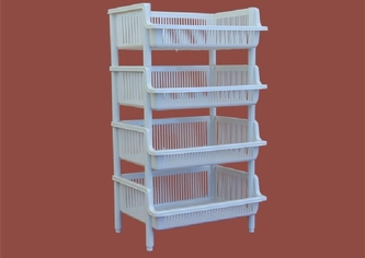 regál 1ks 39,5x29x17cm stohovací, plast