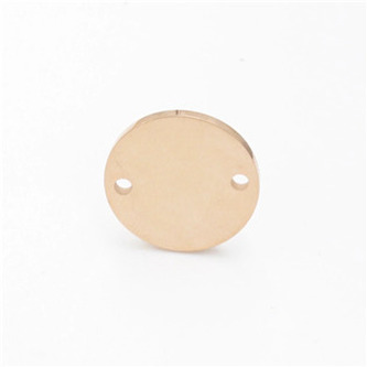 OK1233-RD Zlacená ocelová komponenta - kolečko