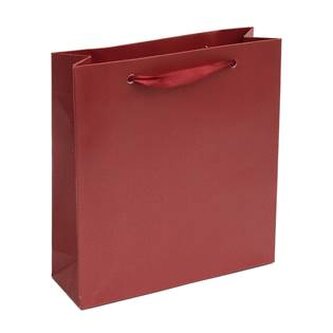 KR1017-R Dárková taška perleťově červená