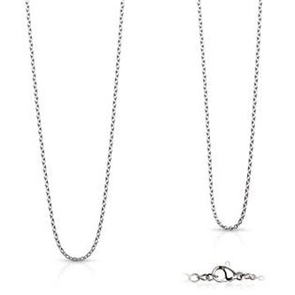 OPE1098-020-70 Ocelový řetízek šíře 2 mm