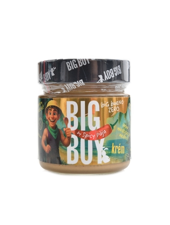 BigBoy - Spicy Pája jemný lískový krém s březovým cukrem 220g