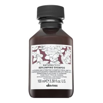 Davines Natural Tech Replumping Shampoo ochranný šampon pro suché a lámavé vlasy 100 ml