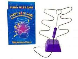 Gra labirynt elektryczny na baterie