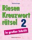 Riesen-Kreuzworträtsel in großer Schrift 2 (5 Exemplare à 3,99 EUR)