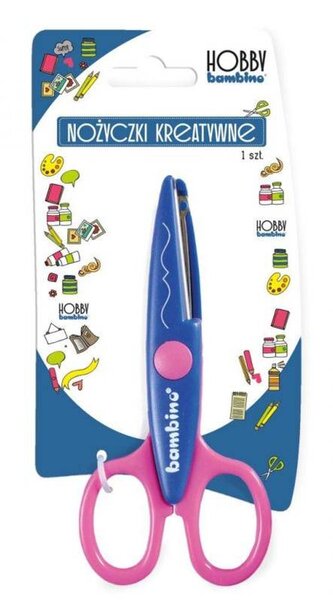 BAMBINO Ozdobné nůžky s vyměnitelným ostřím 1 (13,5 cm)