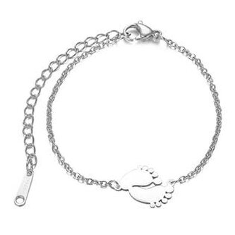 OPA1621 Dámský ocelový náramek stopy