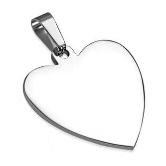 DR1207 Ocelový přívěšek - srdíčko - srdce