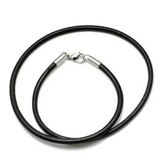 LR1100-040-40 Kožená šňůrka na krk, tl. 4 mm