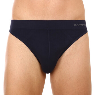 Pánské slipy Gino bambusové modré (50004) M