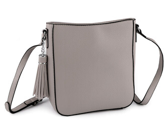 Kabelka crossbody 22x23 cm - 1 ks - 9 šedá světlá černá