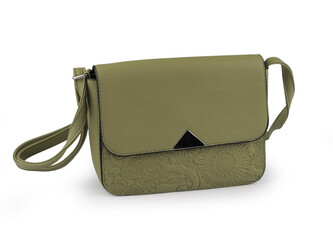 Kabelka crossbody - 1 ks - 19 zelená khaki stř.