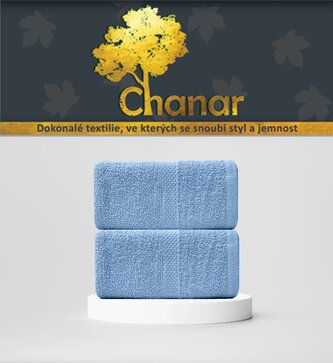 Ručník Ekonom 50x90 cm modrý