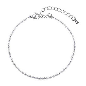 EG3598 Náramek z pravých šedých křemenů