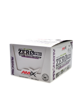 Amix - ZeroPro Protein 20 x 35g - jahoda