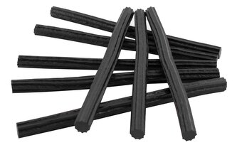 SC Black Solid liquorice whips / 200 ks