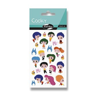Samolepky Maildor 3D Cooky - Manga