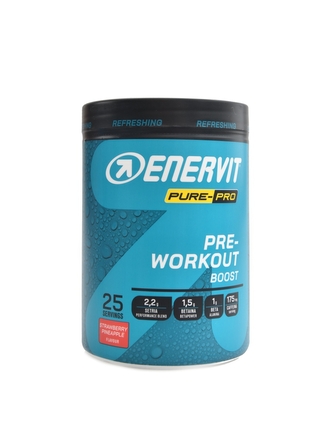 Enervit - Enervit Pre-workout boost jahoda s ananasem 313 g