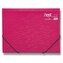 Tříchlopňové desky s gumou FolderMate Nest, A4 - růžové