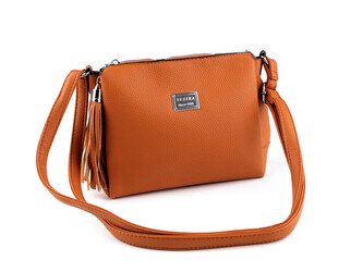 Kabelka crossbody 20x17 cm - 1 ks - 11 hnědá koňak