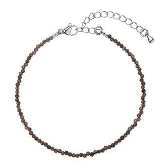 EG3596 Náramek s pravými grey spinel kameny