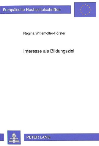 Interesse als Bildungsziel