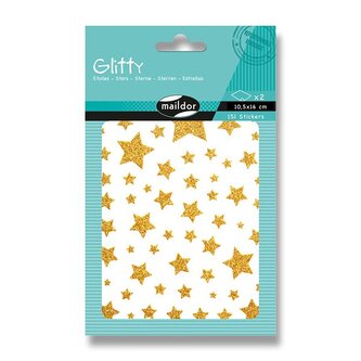 Samolepky Maildor Glitty - Hvězdy