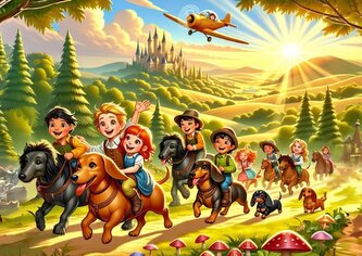 ART PUZZLE Puzzle Lesní dobrodružství 100 dílků