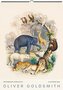Historische Tiertafeln von Oliver Goldsmith. Wandkalender 2026