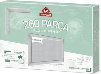 ART PUZZLE Rám na puzzle 48x34cm White (14609)