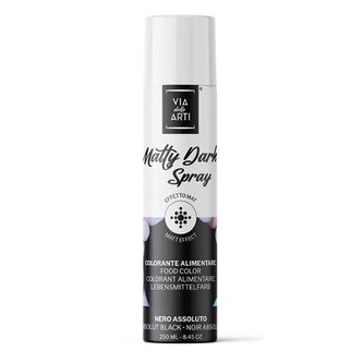 Matná barva ve spreji černá 250 ml - Solchim Food