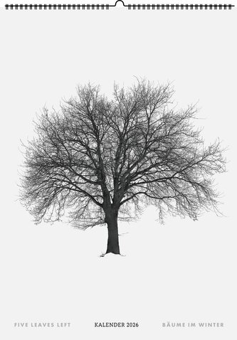 Five Leaves Left. Wandkalender 2026