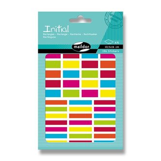 Samolepky Maildor Initial - Obdélníky