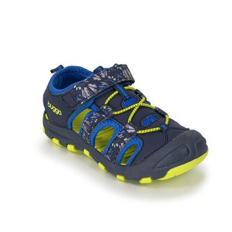 Chlapecké sandály BUGGA LUMA Dark Blue/Yellow - tmavě modré - 37