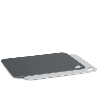ZELLER Sada prkének na krájení 2ks, šedé 38x29cm