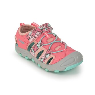 Dívčí sandály BUGGA LUMA Pink/Turquoise - růžové - 36