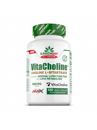 Amix GreenDay - VitaCholine Choline L-bitartrate 120 vege kapslí