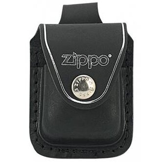 17005 ZIPPO kožená kapsička  - pouzdro černé