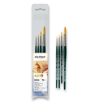 Sada štětců da Vinci Nova Synthetics - 4 kusy