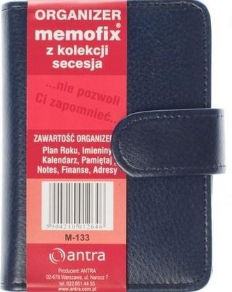 Organizer Memofix M-133 granatowy ANTRA