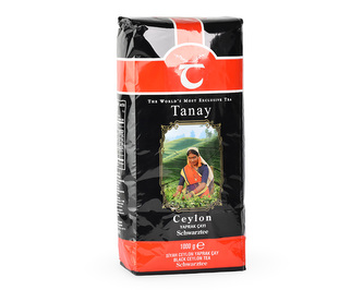 Černý čaj Tanay Ceylon Gold A Kalite Yaprak Cay OP1 500 g