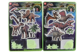 Svítící nalepovací dinosauři