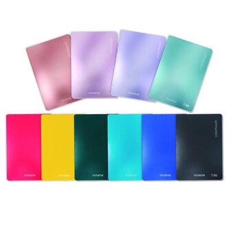 Sešit "Color Touch", A4+, linkovaný, 40+2 listů, červená, MITAMA 62012-90249
