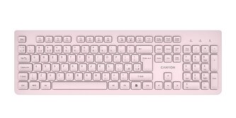 CANYON keyboard HKB-W01 CS AAA Wireless Beige CANYON keyboard HKB-W01 CS AAA Wireless Beige