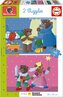 EDUCA Puzzle Petit Our Brun 2x48 dílků