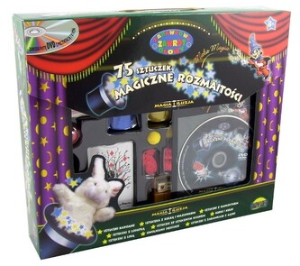 Mały Magik 75 sztuczek + DVD w pudełku DROMADER