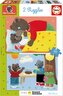 EDUCA Puzzle Petit Our Brun 2x20 dílků