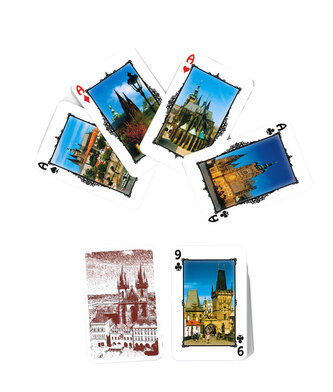Karty CANASTA PRAHA plast