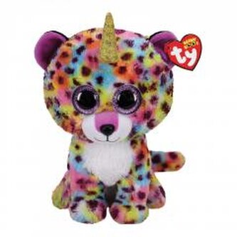 Beanie Boos Giselle - Tęczowy lampart 24cm