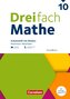 Dreifach Mathe 10. Schuljahr - Grundkurs - Nordrhein-Westfalen - Ausgabe 2022 - Arbeitsheft mit Medien und Lösungen