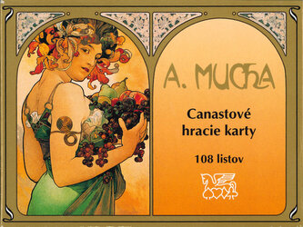 MEZUZA karty CANASTA MUCHA- nové